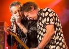 IMG 7629  Little Bob (chant),  Gilles Mallet (guitare), Mickey Blow (harmonica), Bertrand Couloume (contrebasse), Jérémie Piazza (batterie) : 2015, BLUES, BLUES ROCK, CONCERT, ORSAY, ROCK