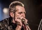 IMG 7638  Little Bob (chant),  Gilles Mallet (guitare), Mickey Blow (harmonica), Bertrand Couloume (contrebasse), Jérémie Piazza (batterie) : 2015, BLUES, BLUES ROCK, CONCERT, ORSAY, ROCK
