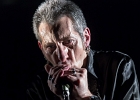 IMG 7643  Little Bob (chant),  Gilles Mallet (guitare), Mickey Blow (harmonica), Bertrand Couloume (contrebasse), Jérémie Piazza (batterie) : 2015, BLUES, BLUES ROCK, CONCERT, ORSAY, ROCK