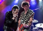 IMG 7647  Little Bob (chant),  Gilles Mallet (guitare), Mickey Blow (harmonica), Bertrand Couloume (contrebasse), Jérémie Piazza (batterie) : 2015, BLUES, BLUES ROCK, CONCERT, ORSAY, ROCK