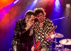 IMG 7648  Little Bob (chant),  Gilles Mallet (guitare), Mickey Blow (harmonica), Bertrand Couloume (contrebasse), Jérémie Piazza (batterie) : 2015, BLUES, BLUES ROCK, CONCERT, ORSAY, ROCK