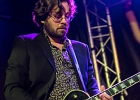 IMG 7696  Lux : Sylvain Laforge (guitare),  Angela Randall (chant), Julien Boisseau (basse),  ? (batterie) : 2015, BLUES ROCK, CONCERT, LUX, NEW MORNING, ROCK, SHAGGY DOGS, SPACE COWBOY BLUES