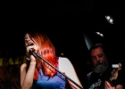 IMG 0586  Jessie Lee Houllier (chant, guitare),  Alexis &#34;Mr Al&#34; Didier, Laurent Cokelaere (basse), Julien Audigier (batterie), Gilles Erhart (claviers) : 2016, BLUES, BLUES ROCK, CHAPELLE DES LOMBARDS, CONCERT, JESSY LEE AND THE ALCHEMISTS, PARIS