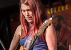 IMG 0614  Jessie Lee Houllier (chant, guitare),  Alexis &#34;Mr Al&#34; Didier, Laurent Cokelaere (basse), Julien Audigier (batterie), Gilles Erhart (claviers) : 2016, BLUES, BLUES ROCK, CHAPELLE DES LOMBARDS, CONCERT, JESSY LEE AND THE ALCHEMISTS, PARIS
