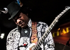 IMG 0642  Mclin Ladell (guitare, chant), Antonella Mazza (basse), Damien Cornelis (claviers), Christophe Deschamps (batterie) : 2016, BLUES, BLUES ROCK, CHAPELLE DES LOMBARDS, CONCERT, MCLIN LADELL
