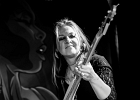 IMG 0653  Mclin Ladell (guitare, chant), Antonella Mazza (basse), Damien Cornelis (claviers), Christophe Deschamps (batterie) : 2016, BLUES, BLUES ROCK, CHAPELLE DES LOMBARDS, CONCERT, MCLIN LADELL