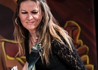 IMG 0656  Mclin Ladell (guitare, chant), Antonella Mazza (basse), Damien Cornelis (claviers), Christophe Deschamps (batterie) : 2016, BLUES, BLUES ROCK, CHAPELLE DES LOMBARDS, CONCERT, MCLIN LADELL
