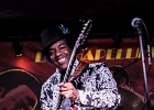 IMG 0663  Mclin Ladell (guitare, chant), Antonella Mazza (basse), Damien Cornelis (claviers), Christophe Deschamps (batterie) : 2016, BLUES, BLUES ROCK, CHAPELLE DES LOMBARDS, CONCERT, MCLIN LADELL