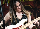 IMG 0689  Mclin Ladell (guitare, chant), Antonella Mazza (basse), Damien Cornelis (claviers), Christophe Deschamps (batterie) : 2016, BLUES, BLUES ROCK, CHAPELLE DES LOMBARDS, CONCERT, MCLIN LADELL