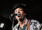 IMG 0691  Mclin Ladell (guitare, chant), Antonella Mazza (basse), Damien Cornelis (claviers), Christophe Deschamps (batterie) : 2016, BLUES, BLUES ROCK, CHAPELLE DES LOMBARDS, CONCERT, MCLIN LADELL