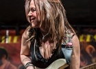 IMG 0692  Mclin Ladell (guitare, chant), Antonella Mazza (basse), Damien Cornelis (claviers), Christophe Deschamps (batterie) : 2016, BLUES, BLUES ROCK, CHAPELLE DES LOMBARDS, CONCERT, MCLIN LADELL
