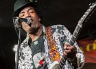 IMG 0694  Mclin Ladell (guitare, chant), Antonella Mazza (basse), Damien Cornelis (claviers), Christophe Deschamps (batterie) : 2016, BLUES, BLUES ROCK, CHAPELLE DES LOMBARDS, CONCERT, MCLIN LADELL