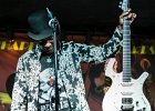IMG 0697  Mclin Ladell (guitare, chant), Antonella Mazza (basse), Damien Cornelis (claviers), Christophe Deschamps (batterie) : 2016, BLUES, BLUES ROCK, CHAPELLE DES LOMBARDS, CONCERT, MCLIN LADELL