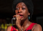 IMG 1393  Bruce James (claviers, chant), Bella Black (chant) : 2016, BLUES, CONCERT, GOSPEL, JAMES AND BLACK, LA CHAPELLE DES LOMBARDS, SOUL