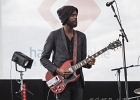IMG 1670  Gary Clark Jr (guitare, chant), Eric Zapata (guitare), Johnny Radelat (batterie), Johnny Bradley (basse) : 2016, BLUES, CONCERT, GARY CLARK JR, LA DEFENSE