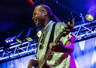IMG 1905  Joe Louis Walker (chant, guitare),  Lenny Bradford (basse), Byron Cage (batterie), Travis Reed (claviers) : 2016, BLUES, CONCERT, JOE LOUIS WALKER, NEW MORNING