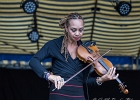 IMG 2312  Otis Taylor (guitare, chant), Anne Haris (violon), Larry Thompson (batterie), Todd Edmunds (basse) : 2016, BLUES, CONCERT, OTIS TAYLOR, SAINT BREVIN