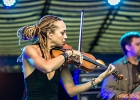 IMG 2318  Otis Taylor (guitare, chant), Anne Haris (violon), Larry Thompson (batterie), Todd Edmunds (basse) : 2016, BLUES, CONCERT, OTIS TAYLOR, SAINT BREVIN