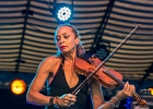 IMG 2323  Otis Taylor (guitare, chant), Anne Haris (violon), Larry Thompson (batterie), Todd Edmunds (basse) : 2016, BLUES, CONCERT, OTIS TAYLOR, SAINT BREVIN