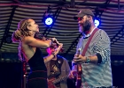 IMG 2338  Otis Taylor (guitare, chant), Anne Haris (violon), Larry Thompson (batterie), Todd Edmunds (basse) : 2016, BLUES, CONCERT, OTIS TAYLOR, SAINT BREVIN
