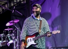 IMG 2341  Otis Taylor (guitare, chant), Anne Haris (violon), Larry Thompson (batterie), Todd Edmunds (basse) : 2016, BLUES, CONCERT, OTIS TAYLOR, SAINT BREVIN