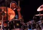 IMG 2358  Otis Taylor (guitare, chant), Anne Haris (violon), Larry Thompson (batterie), Todd Edmunds (basse) : 2016, BLUES, CONCERT, OTIS TAYLOR, SAINT BREVIN