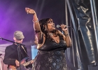 IMG 2666  Miss Nickki  (chant), Florian Royo (Guitare), Pierre Cherbero (Claviers), Julien Dubois (Basse), Fabrice Bessouat (Batterie) : 2016, BLUES SUR LA PLAGE, CONCERT, MS NICCKI AND THE MEMPHIS SOUL CONNECTION, PORNICHET, RYTHM AND BLUES, SOUL