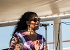 IMG 2787  Stacy Brooks (chant) avec Giles Corey (guitare),  Marvin Little (basse) et  Andrew Blaze Thomas (batterie) : 2016, CONCERT, CROISIERE BLUES, EUROPEAN BLUES CRUISE