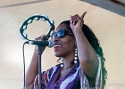 IMG 2803  Stacy Brooks (chant) avec Giles Corey (guitare),  Marvin Little (basse) et  Andrew Blaze Thomas (batterie) : 2016, CONCERT, CROISIERE BLUES, EUROPEAN BLUES CRUISE