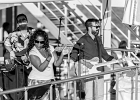 IMG 2984  Hat Man Session :  Nasser Ben Dadoo (chant, guitare), Marko Balland (harmonica), Lamie Guerfi (basse), Alexis Voisin (batterie) et Stacy Brooks (chant) : 2016, CONCERT, CROISIERE BLUES, EUROPEAN BLUES CRUISE
