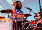 IMG 3129  Billy Branch (chant, harmonica), Giles Corey (guitare), Ariyo (claviers), Marvin Little (basse),  Andrew Blaze Thomas (batterie) : 2016, CONCERT, CROISIERE BLUES, EUROPEAN BLUES CRUISE