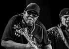 IMG 3161  Billy Branch (chant, harmonica), Giles Corey (guitare), Ariyo (claviers), Marvin Little (basse),  Andrew Blaze Thomas (batterie) et Carlos Johnson (chant, guitare) : 2016, CONCERT, CROISIERE BLUES, EUROPEAN BLUES CRUISE