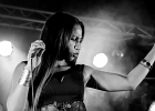 IMG 3670  Jessyka Aké (chant), Laurent Galichon (guitare), Serge Auzier (claviers), Denis Bourdie (basse), Niko Sarran (batterie) : 2016, BLUES, BLUES ROCK, CONCERT, FESTIVAL BLUES AUTOMNE EN RABELAISIE, RED BEANS AND PEPPER SAUCE