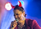 IMG 3875  Stephanie Océan Ghizzoni (chant, washboard, kazoo 
),  Luigi Cerpelloni (guitare) , Filippo Romano (claviers),  Paolo Xeres (batterie) , Marco Xeres (basse) : 2016, ALLIGATOR NAIL, BLUES, BLUES ROCK, CONCERT, FESTIVAL BLUES AUTOMNE EN RABELAISIE