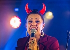IMG 3877  Stephanie Océan Ghizzoni (chant, washboard, kazoo 
),  Luigi Cerpelloni (guitare) , Filippo Romano (claviers),  Paolo Xeres (batterie) , Marco Xeres (basse) : 2016, ALLIGATOR NAIL, BLUES, BLUES ROCK, CONCERT, FESTIVAL BLUES AUTOMNE EN RABELAISIE