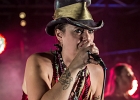 IMG 3886  Stephanie Océan Ghizzoni (chant, washboard, kazoo 
),  Luigi Cerpelloni (guitare) , Filippo Romano (claviers),  Paolo Xeres (batterie) , Marco Xeres (basse) : 2016, ALLIGATOR NAIL, BLUES, BLUES ROCK, CONCERT, FESTIVAL BLUES AUTOMNE EN RABELAISIE