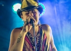 IMG 3903  Stephanie Océan Ghizzoni (chant, washboard, kazoo 
),  Luigi Cerpelloni (guitare) , Filippo Romano (claviers),  Paolo Xeres (batterie) , Marco Xeres (basse) : 2016, ALLIGATOR NAIL, BLUES, BLUES ROCK, CONCERT, FESTIVAL BLUES AUTOMNE EN RABELAISIE