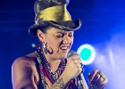 IMG 3933  Stephanie Océan Ghizzoni (chant, washboard, kazoo 
),  Luigi Cerpelloni (guitare) , Filippo Romano (claviers),  Paolo Xeres (batterie) , Marco Xeres (basse) : 2016, ALLIGATOR NAIL, BLUES, BLUES ROCK, CONCERT, FESTIVAL BLUES AUTOMNE EN RABELAISIE