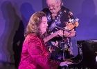 IMG 4271  Linda Gail Lewis (vocal, piano),  Didier Marty (saxophone ténor, guitare), Didier Quéron (saxophone baryton), Alexis Mazzoleni (guitare), Jacky Chalard (basse),  Jean-Jacques Cirillo (batterie). : 2016, CONCERT, JAZZ CLUB LIONEL HAMPTON, LINDA GAIL LEWIS, ROCK