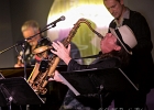 IMG 4275  Linda Gail Lewis (vocal, piano),  Didier Marty (saxophone ténor, guitare), Didier Quéron (saxophone baryton), Alexis Mazzoleni (guitare), Jacky Chalard (basse),  Jean-Jacques Cirillo (batterie). : 2016, CONCERT, JAZZ CLUB LIONEL HAMPTON, LINDA GAIL LEWIS, ROCK
