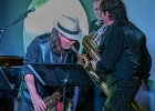 IMG 4303  Linda Gail Lewis (vocal, piano),  Didier Marty (saxophone ténor, guitare), Didier Quéron (saxophone baryton), Alexis Mazzoleni (guitare), Jacky Chalard (basse),  Jean-Jacques Cirillo (batterie). : 2016, CONCERT, JAZZ CLUB LIONEL HAMPTON, LINDA GAIL LEWIS, ROCK