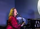 IMG 4306  Linda Gail Lewis (vocal, piano),  Didier Marty (saxophone ténor, guitare), Didier Quéron (saxophone baryton), Alexis Mazzoleni (guitare), Jacky Chalard (basse),  Jean-Jacques Cirillo (batterie). : 2016, CONCERT, JAZZ CLUB LIONEL HAMPTON, LINDA GAIL LEWIS, ROCK