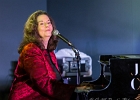 IMG 4307  Linda Gail Lewis (vocal, piano),  Didier Marty (saxophone ténor, guitare), Didier Quéron (saxophone baryton), Alexis Mazzoleni (guitare), Jacky Chalard (basse),  Jean-Jacques Cirillo (batterie). : 2016, CONCERT, JAZZ CLUB LIONEL HAMPTON, LINDA GAIL LEWIS, ROCK