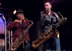 IMG 4780  Nico Duportal (Guitare,Voix), Thibaut Chopin (Basse), Pascal Mucci (Batterie), Olivier Red Cantrelle (Claviers,Orgue Hammond), Arnaud Desprez (Saxophone ténor ), Alex Bertein (Saxophone baryton) : 2016, BLUES, BLUES ROCK, CONCERT, NEW MORNING, ROCK