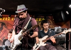 IMG 5313  Antoine Holler (guitare, chant), Joseph Champagnon (guitare, chant), Klem Aubert (basse),  Guillaume Lefebvre (batterie) et en invité Khaled Bassam (guitare, chant) : 2016, ANTOINE HOLLER, BLUES, CONCERT, JO CHAMPAGNON, KHALED BASSAM, LA CHAPELLE DES LOMBARDS