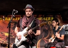 IMG 5317  Antoine Holler (guitare, chant), Joseph Champagnon (guitare, chant), Klem Aubert (basse),  Guillaume Lefebvre (batterie) et en invité Khaled Bassam (guitare, chant) : 2016, ANTOINE HOLLER, BLUES, CONCERT, JO CHAMPAGNON, KHALED BASSAM, LA CHAPELLE DES LOMBARDS