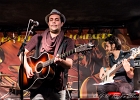 IMG 5318  Antoine Holler (guitare, chant), Joseph Champagnon (guitare, chant), Klem Aubert (basse),  Guillaume Lefebvre (batterie) et en invité Khaled Bassam (guitare, chant) : 2016, ANTOINE HOLLER, BLUES, CONCERT, JO CHAMPAGNON, KHALED BASSAM, LA CHAPELLE DES LOMBARDS