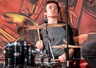 IMG 5330  Antoine Holler (guitare, chant), Joseph Champagnon (guitare, chant), Klem Aubert (basse),  Guillaume Lefebvre (batterie) et en invité Khaled Bassam (guitare, chant) : 2016, ANTOINE HOLLER, BLUES, CONCERT, JO CHAMPAGNON, KHALED BASSAM, LA CHAPELLE DES LOMBARDS