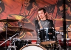 IMG 5331  Antoine Holler (guitare, chant), Joseph Champagnon (guitare, chant), Klem Aubert (basse),  Guillaume Lefebvre (batterie) et en invité Khaled Bassam (guitare, chant) : 2016, ANTOINE HOLLER, BLUES, CONCERT, JO CHAMPAGNON, KHALED BASSAM, LA CHAPELLE DES LOMBARDS