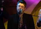 IMG 5605  Julien Brunetaud (piano, chant), Romain Joutard (batterie), Oliver Smith (basse), Jerome Etcheberry (trompette), Sylvain Sly Fetis (saxophone), Faby Médina (choeur), Celine Languedoc (choeur) invités Zoe Dadson (chant),  Greg Zlap (harmonica) : 2016, CONCERT, JULIEN BRUNETAUD, SUNSET